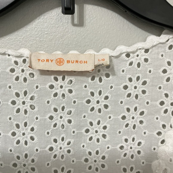 TORY BURCH eyelet lace swim coverup dress - Picture 4 of 6